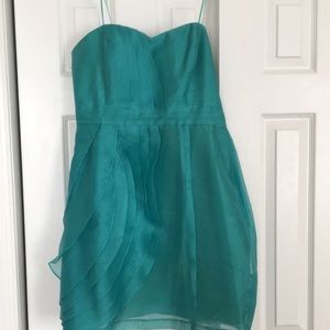 Teal formal dress